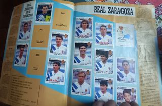 Álbum Fútbol Estrellas de la Liga 93/94 Panini