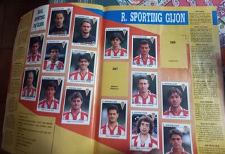 Álbum Fútbol Estrellas de la Liga 93/94 Panini