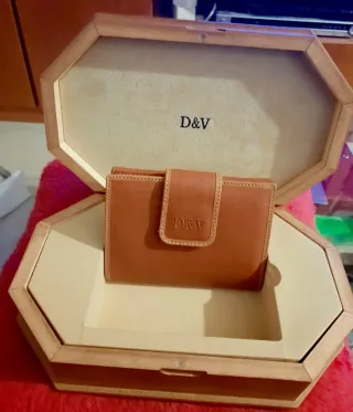 Monedero Billetero Mediano DAVILETTO (10×14×2,5cm)