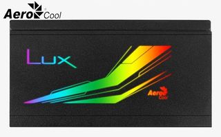 AEROCOOL LUX RGB. 550M. 80 PLUS BRONZE.