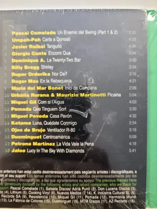 Libro + CD 15 Anys MMVV 2003