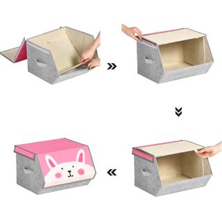 Cajas de Tela Infantiles Organizadoras