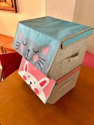 Cajas de Tela Infantiles Organizadoras