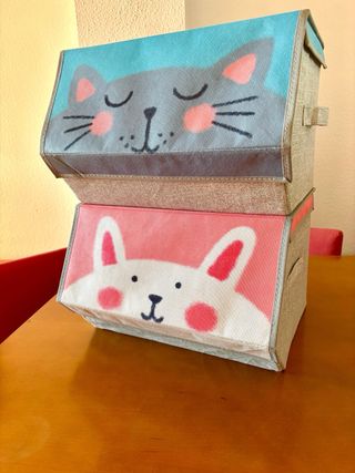 Cajas de Tela Infantiles Organizadoras