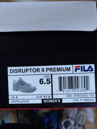 Zapatillas Originales Fila Nuevas