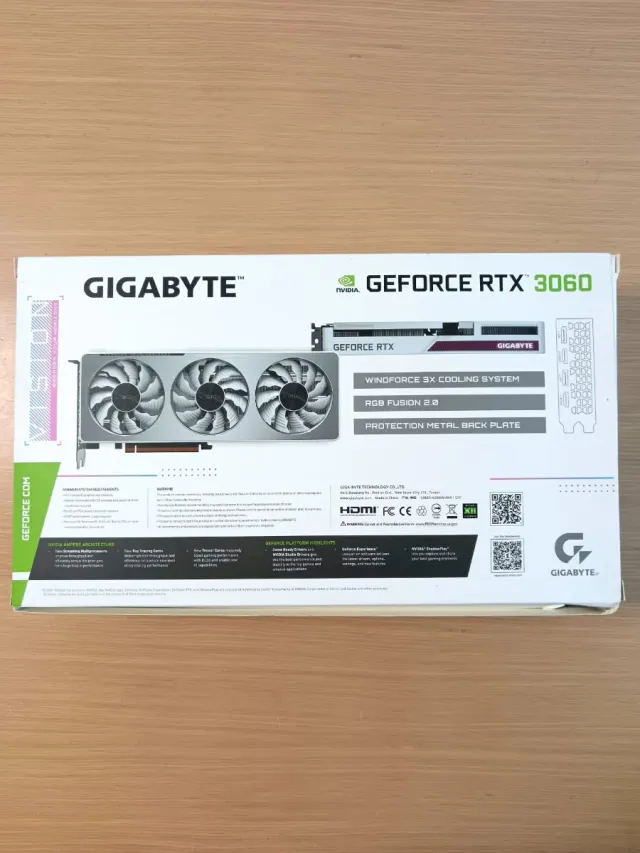 RTX 3060 12GB OC Gigabyte Vision