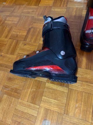 Botas de esquí Salomon rojas