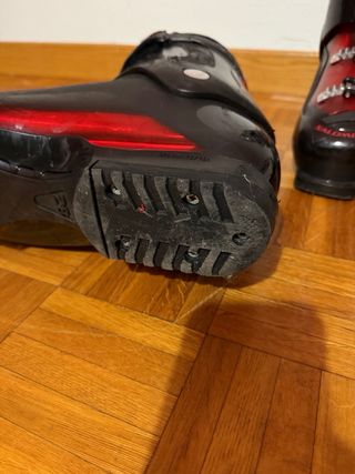 Botas de esquí Salomon rojas