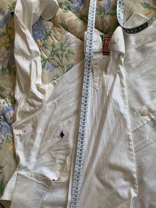 Camisa inspiración Burberrys Mujer Azul