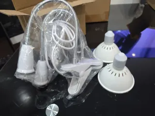 Luz LED Cultivo Plantas 2 Piezas