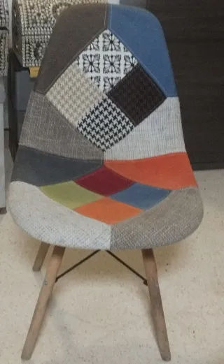 Sillas de comedor patchwork