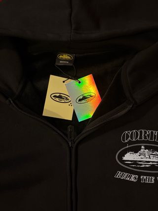 Sudadera Corteiz Negra Talla M