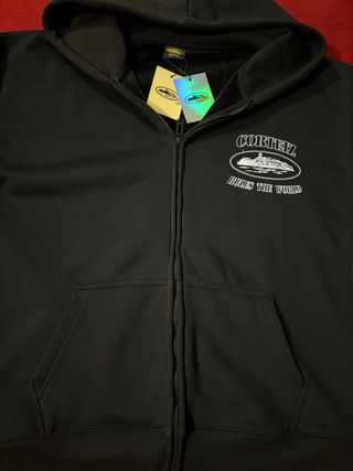 Sudadera Corteiz Negra Talla M