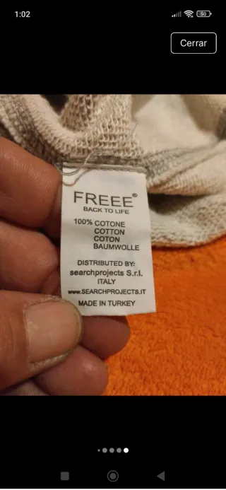 Vestido Back to life FREE gris