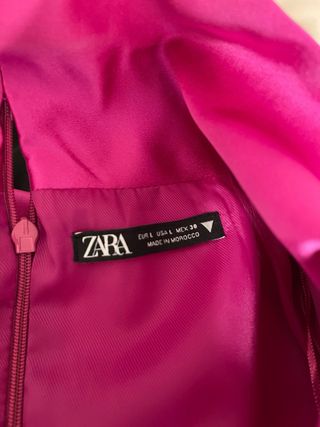 Vestido Zara Fucsia