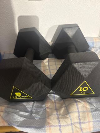 2 Mancuernas Domyos 10kg
