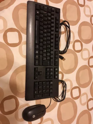 Teclado y Ratón con cable