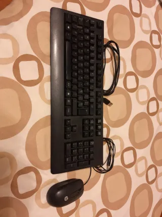 Teclado y Ratón con cable