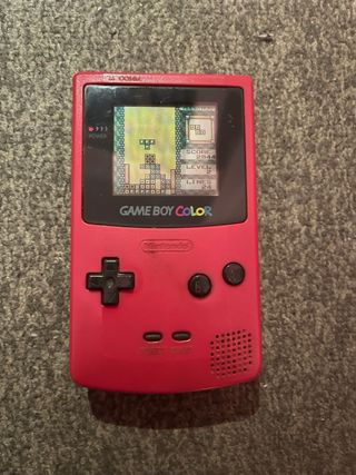 GAME BOY Color Roja + TETRIS DX + Club Nintendo
