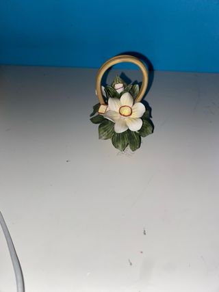 Cestino fiori ceramica