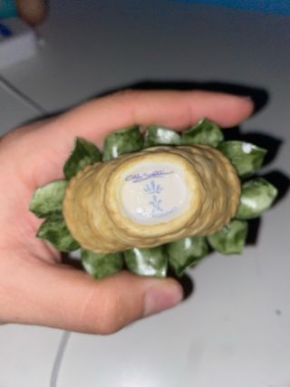 Cestino fiori ceramica