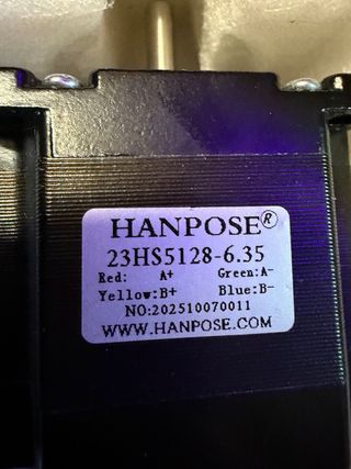 Motor paso a paso HANPOSE 23HS5128-6.35