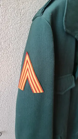 Tabardo Guardia Civil, obsoleto, años 80