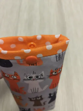 Funda de gafas con gatos