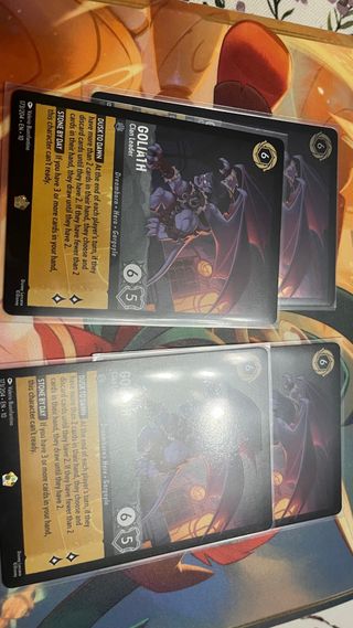 4 Cartas Lorcana 1st Ed Foil