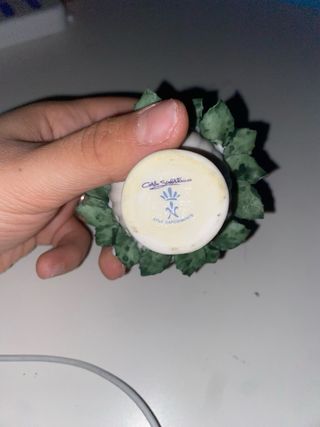 Vaso fiori Capodimonte porcellana