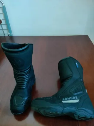 Botas de Moto mujer Negras