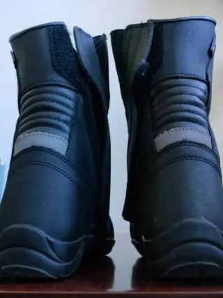 Botas de Moto mujer Negras