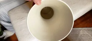 Jarro de porcelana branco