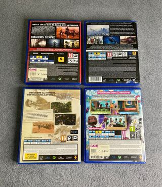 Pack 4 Juegos de PS4