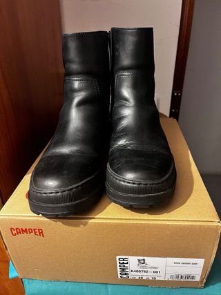 Botas Camper Brutus Trek Piel Negra