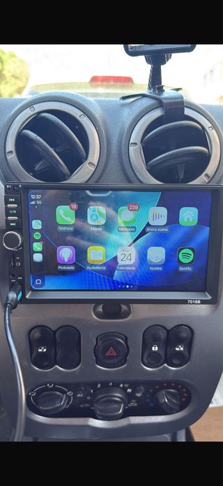 Radio Coche 1 DIN Nueva con CarPlay