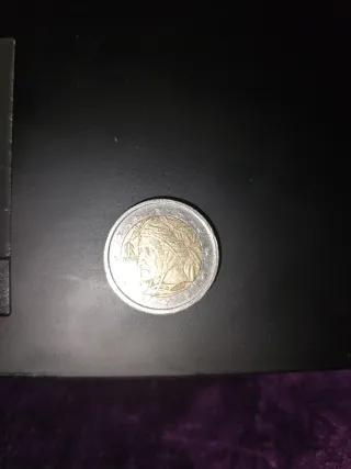 Moneda 2€ Italia 2002 Dante Alighieri