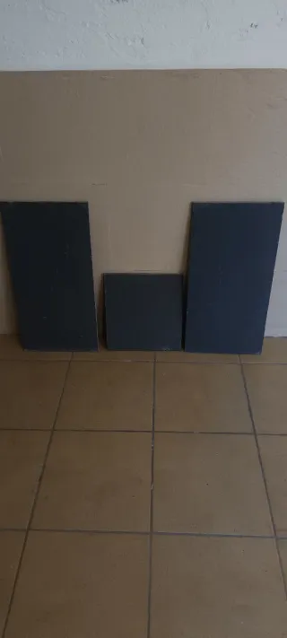 Losa de piedra negra