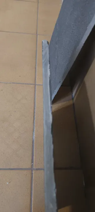 Losa de piedra negra