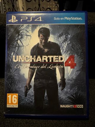 Uncharted 4: El Desenlace del Ladrón PS4