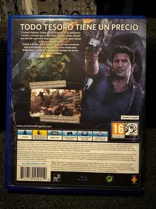 Uncharted 4: El Desenlace del Ladrón PS4
