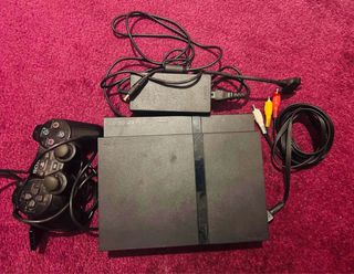 Ps2 Slim Pack 2 Negro Sony