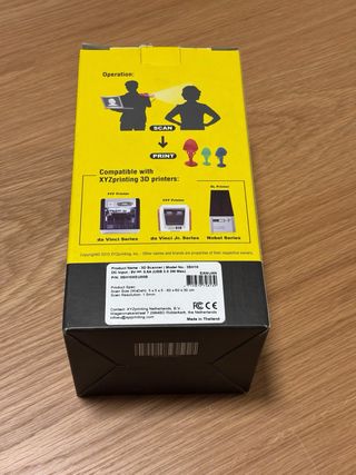 Scanner 3D XYZprinting 3SH10 - Ideale per iniziare