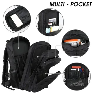 Mochila Militar Táctica 45L Impermeable