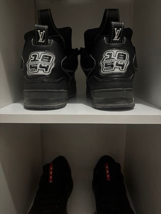 Zapatos Louis Vuitton Skate Negros