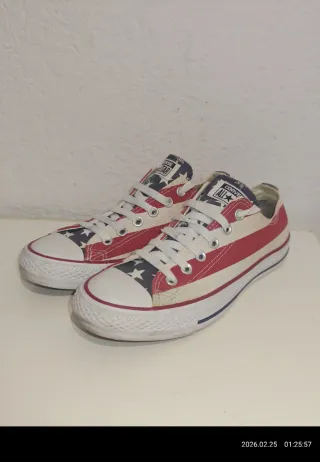 Converse All Star Estilo Bandera USA