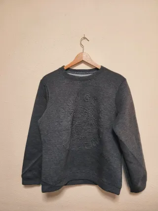 Sudadera Kenzo Jungle Gris Talla L