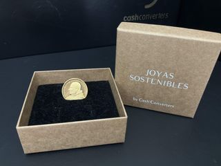 moneda oro 22k con no