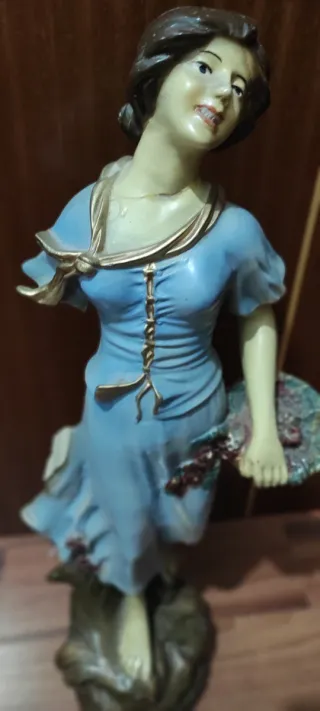 2 Bonecas de Loiça Decorativas