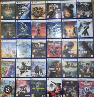 Lote de juegos PS5 variados